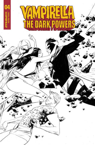 Vampirella Dark Powers #4 40 Copy Lee B&W Incv