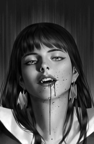 Vampirella Dark Powers #4 45 Copy Yoon B&W Virgin Incv