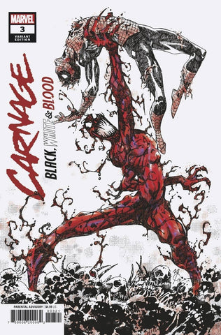 Carnage Black White And Blood #3 (of 4) Mccrea Var