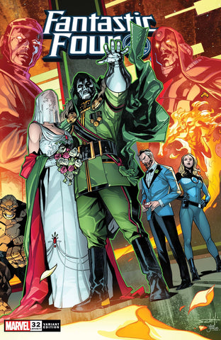 Fantastic Four #32 Schiti Wraparound Var