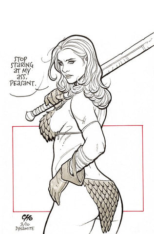 Invincible Red Sonja #1 20 Copy Cho Virgin Incv