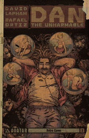 Dan The Unharmable #2 Retro Variant