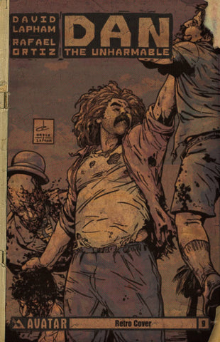 Dan The Unharmable #9 Retro Variant