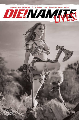 Die!Namite Lives #1 30 Copy Cosplay B&W Incv