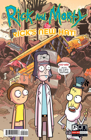 Rick And Morty Ricks New Hat #2 Cvr A Stresing