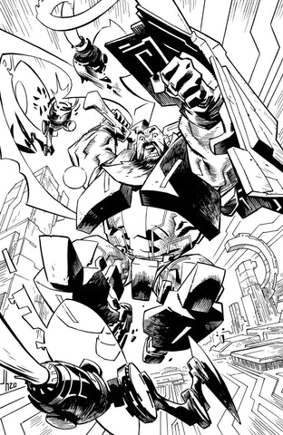 Skybound X #5 Cvr E 10 Copy Incv B&W Howard