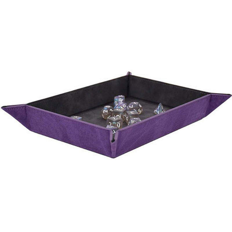 Foldable Dice Rolling Tray - Amethyst