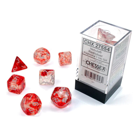 Nebula Red/Silver Dice