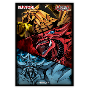 Yu-Gi-Oh! TRADING CARD GAME Slifer, Obelisk, & Ra Card Sleeves