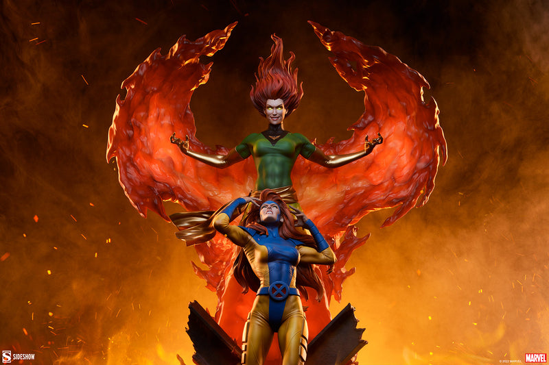Phoenix and Jean Grey Maquette by Sideshow Collectibles