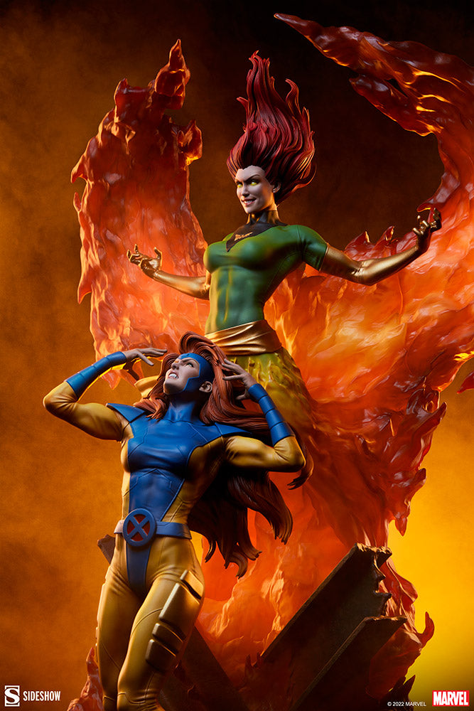 Phoenix and Jean Grey Maquette by Sideshow Collectibles