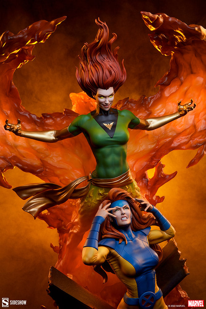 Phoenix and Jean Grey Maquette by Sideshow Collectibles
