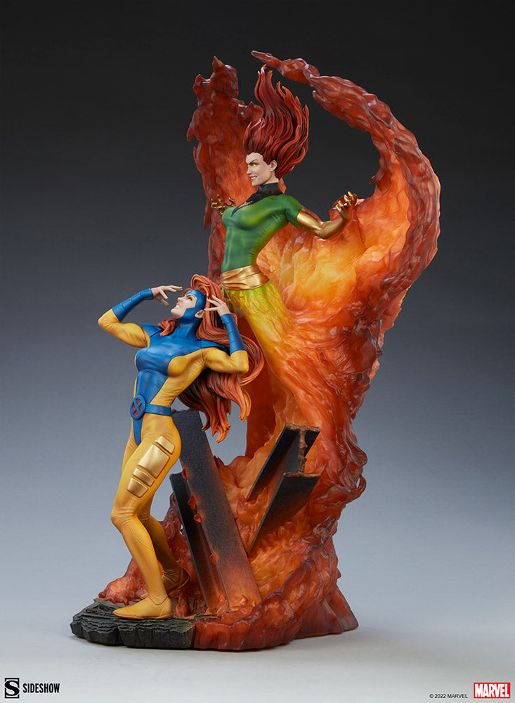 Phoenix and Jean Grey Maquette by Sideshow Collectibles