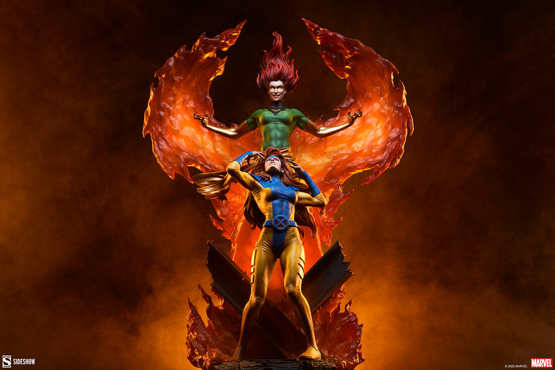 Phoenix and Jean Grey Maquette by Sideshow Collectibles
