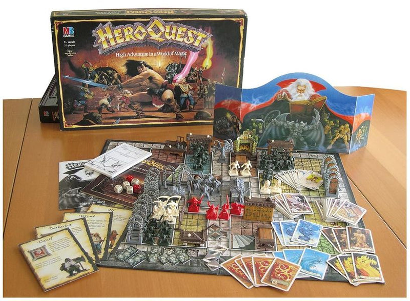 HeroQuest Adventure Game System Avalon Hill Hero Quest Tabletop Board Game