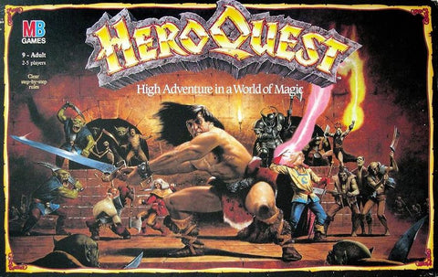 HeroQuest Adventure Game System Avalon Hill Hero Quest Tabletop Board Game