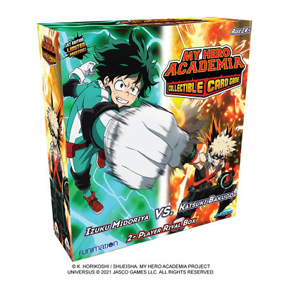 My Hero Academia Collectible Card Game 2-Player Rival Box