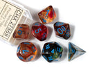 Nebula Primary/blue 7-Dice set