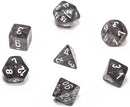 Translucent Smoke/White 7 Die