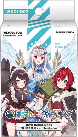 WIXOSS Diva Debut Deck NIJISANJI ver. SANBAKA D02