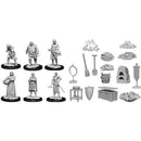 WizKids Deep Cuts Unpainted Miniatures Kingdom Retainers