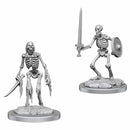 WizKids Deep Cuts Unpainted Miniatures Skeletons